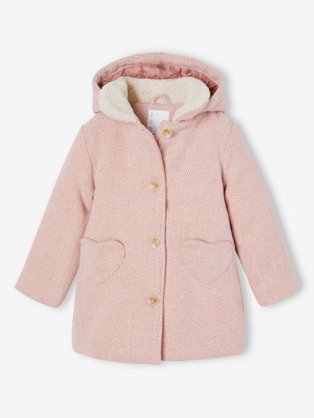 Fille-Manteau, veste-Manteau à capuche fille