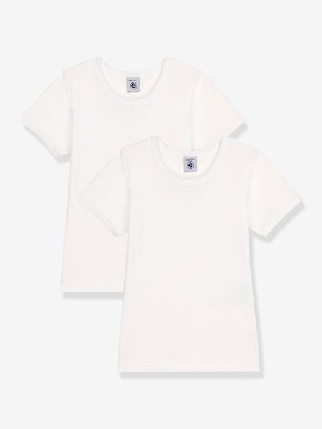 Fille-T-shirt, sous-pull-Lot 2 t-shirts manches courtes