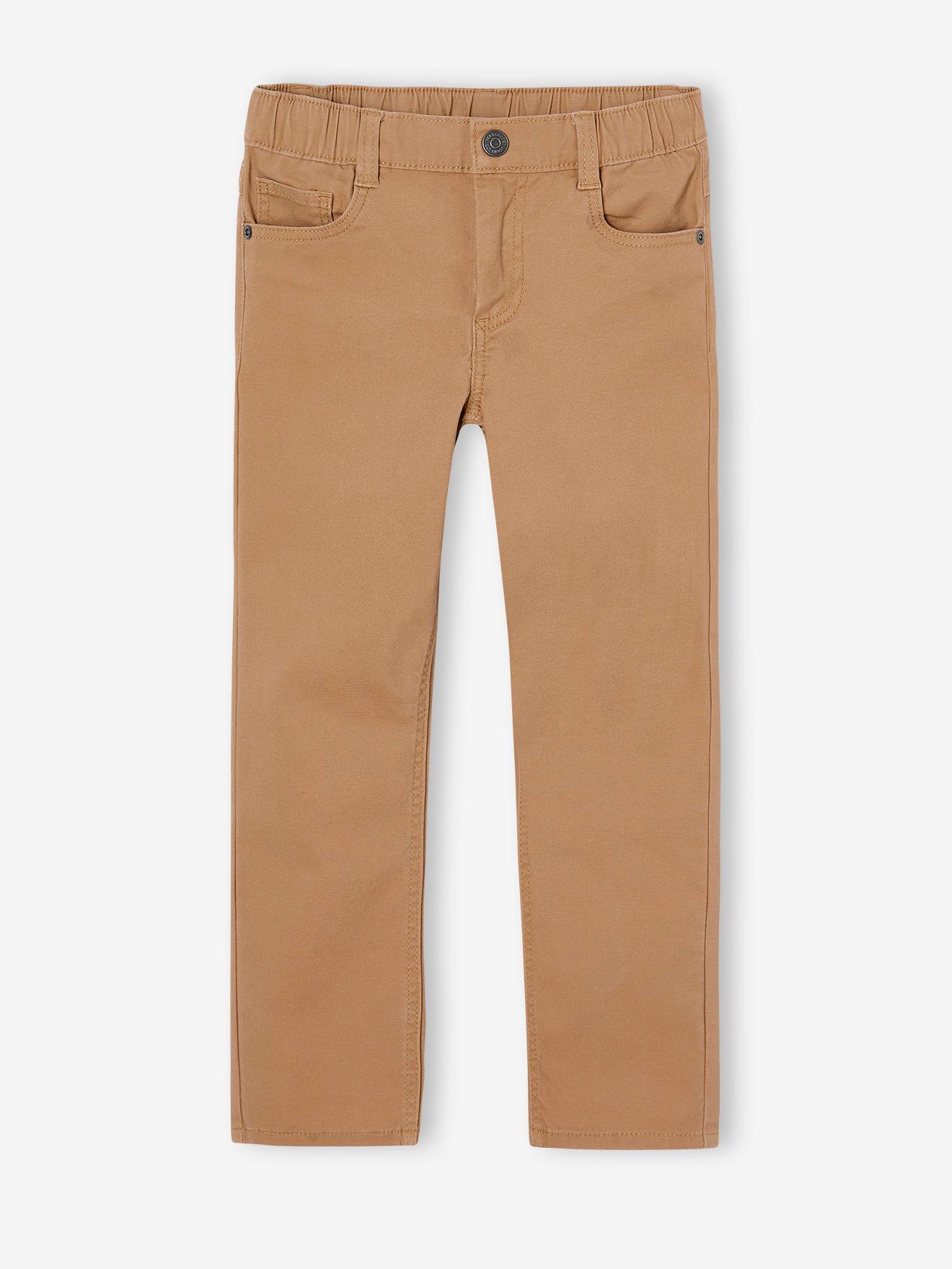 Pantalon Garçon Indestructible Vertbaudet - Bleu Nuit Taille 7A Facile à Enfiler