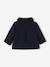 Manteau bébé fille en drap de laine col en fausse fourrure amovible marine - vertbaudet enfant 