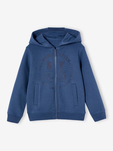 Garçon-Sweat zippé à capuche sport BASICS garçon