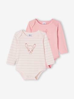 Lot de 2 bodies Disney® Bambi bébé  - vertbaudet enfant