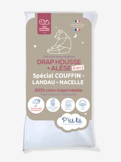 -Drap magique 2 en 1 : drap-housse / alèse P’TIT LIT