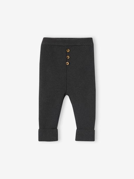 Bébé-Legging évolutif en tricot bébé