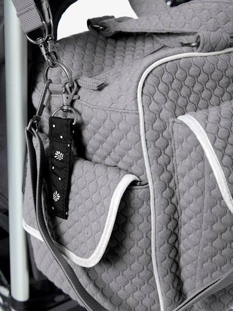 Sac à langer Journée multipoches vertbaudet Anthracite+GRIS FONCE - vertbaudet enfant 