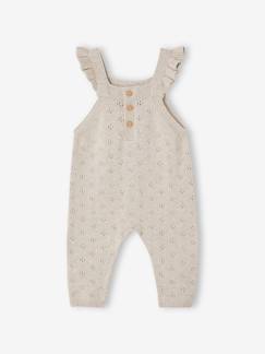 Bébé-Salopette, combinaison-Salopette en tricot bébé bretelles à volants