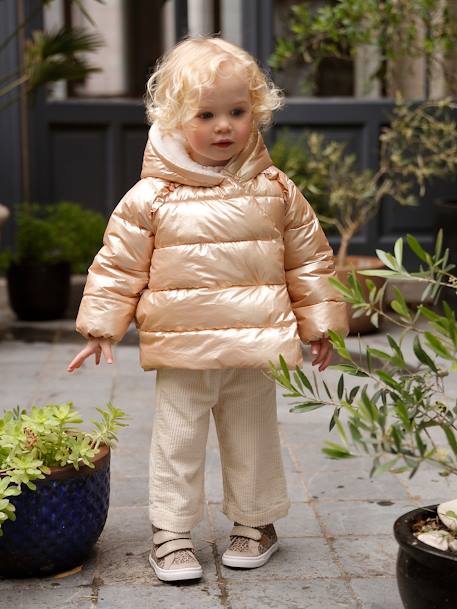 Doudoune doublée bébé asymétrique  - vertbaudet enfant