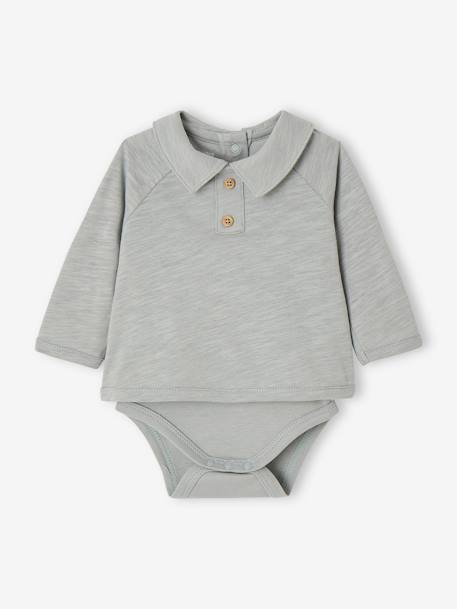 Bébé-Tee-shirt body naissance manches longues