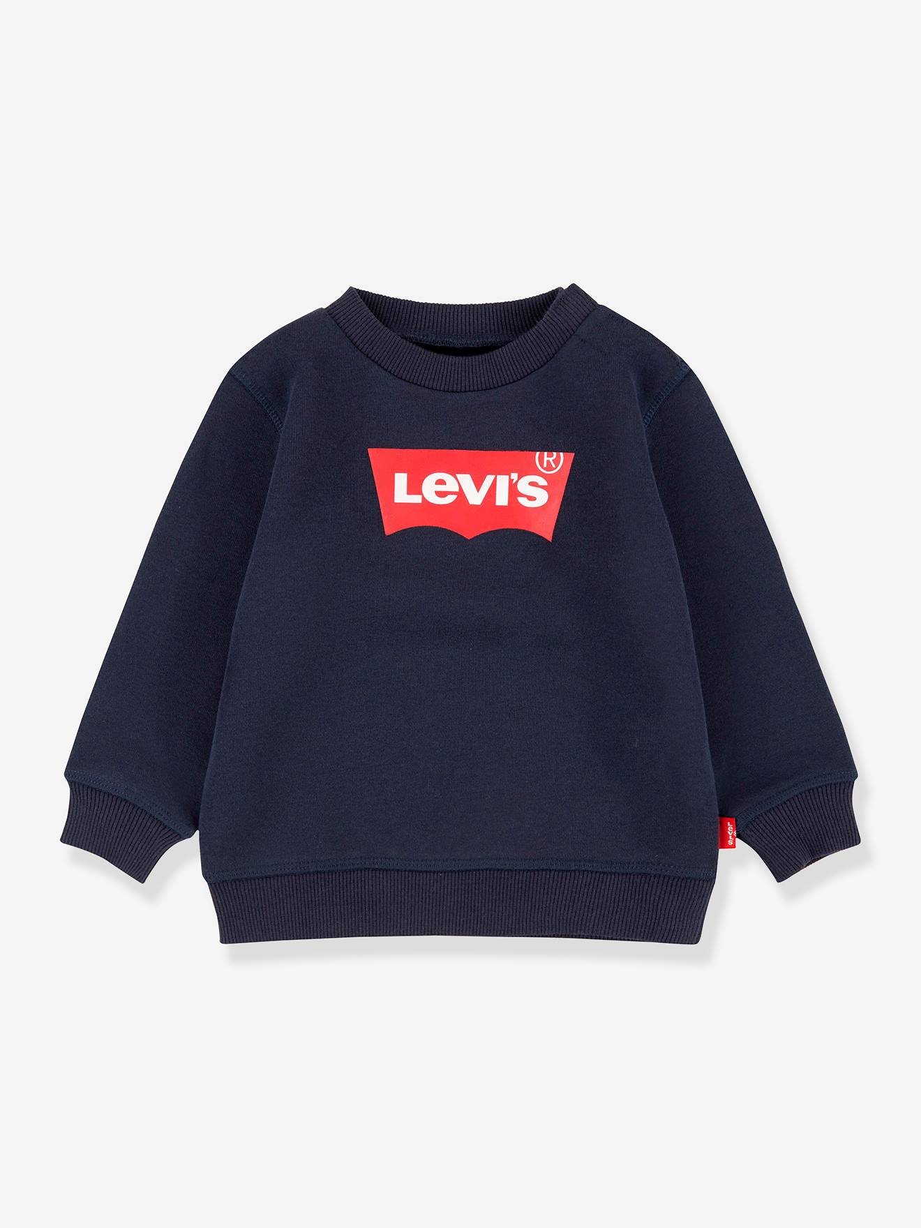 Levis Kid's Babysweater Batwing Ronde Hals Van Levi'S® Blauw
