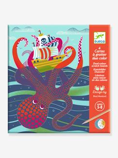 Jouet-Cartes à gratter dessus-dessous