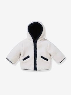 Bébé-Manteau, combipilote, nid d'ange-Veste burnous réversible bébé CYRILLUS