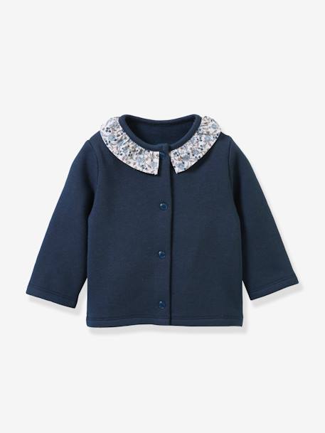 Bébé-Cardigan col en tissu Liberty® bébé CYRILLUS