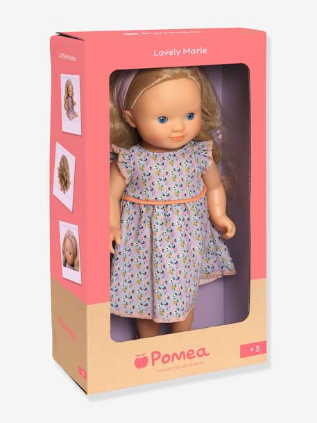 Prachtige 32 cm stylingpop DJECO geel+jeansblauw+paars+wit+zPARME - vertbaudet enfant 