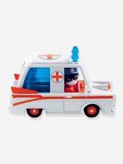 Speelgoed-Figuurtjes en fantasie-Crazy motors Hurry Ambulance DJECO