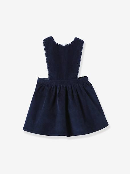 Bébé-Robe-tablier bébé en velours CYRILLUS