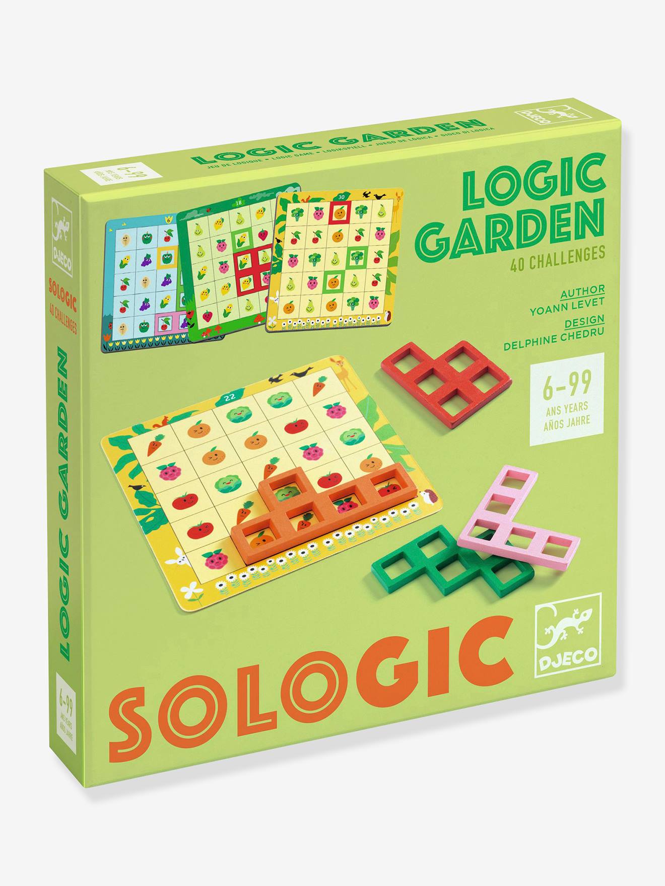 Logische Tuin Djeco Meerkleurig