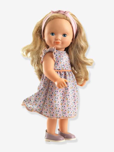 Prachtige 32 cm stylingpop DJECO geel+jeansblauw+paars+wit+zPARME - vertbaudet enfant 