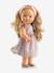 Prachtige 32 cm stylingpop DJECO geel+jeansblauw+paars+wit+zPARME - vertbaudet enfant 