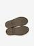 Boots cuir fille élastiquées collection maternelle marine+or - vertbaudet enfant 