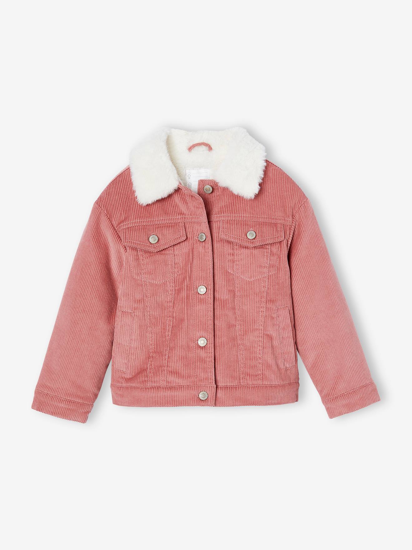Veste Homme Velours Côtelé Pour Printemps et Automne Casual Veste en Coton Couleur Unie - Kaki Kaki - Prêt-à-Porter