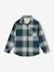 Chemise à carreaux garçon doublée sherpa carreaux vert - vertbaudet enfant 