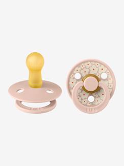 -Lot de 2 sucettes-tétines Studio fleur, taille 2 de 6 à 18 mois