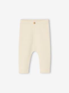Bébé-Pantalon, jean-Legging bébé fille en côtes 