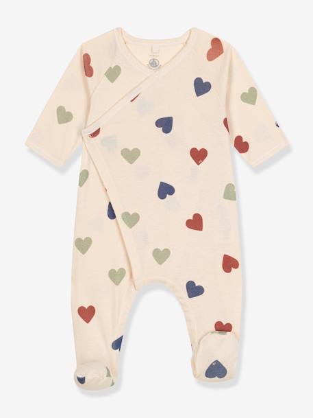 Bébé-Pyjama cœur bébé en coton PETIT BATEAU