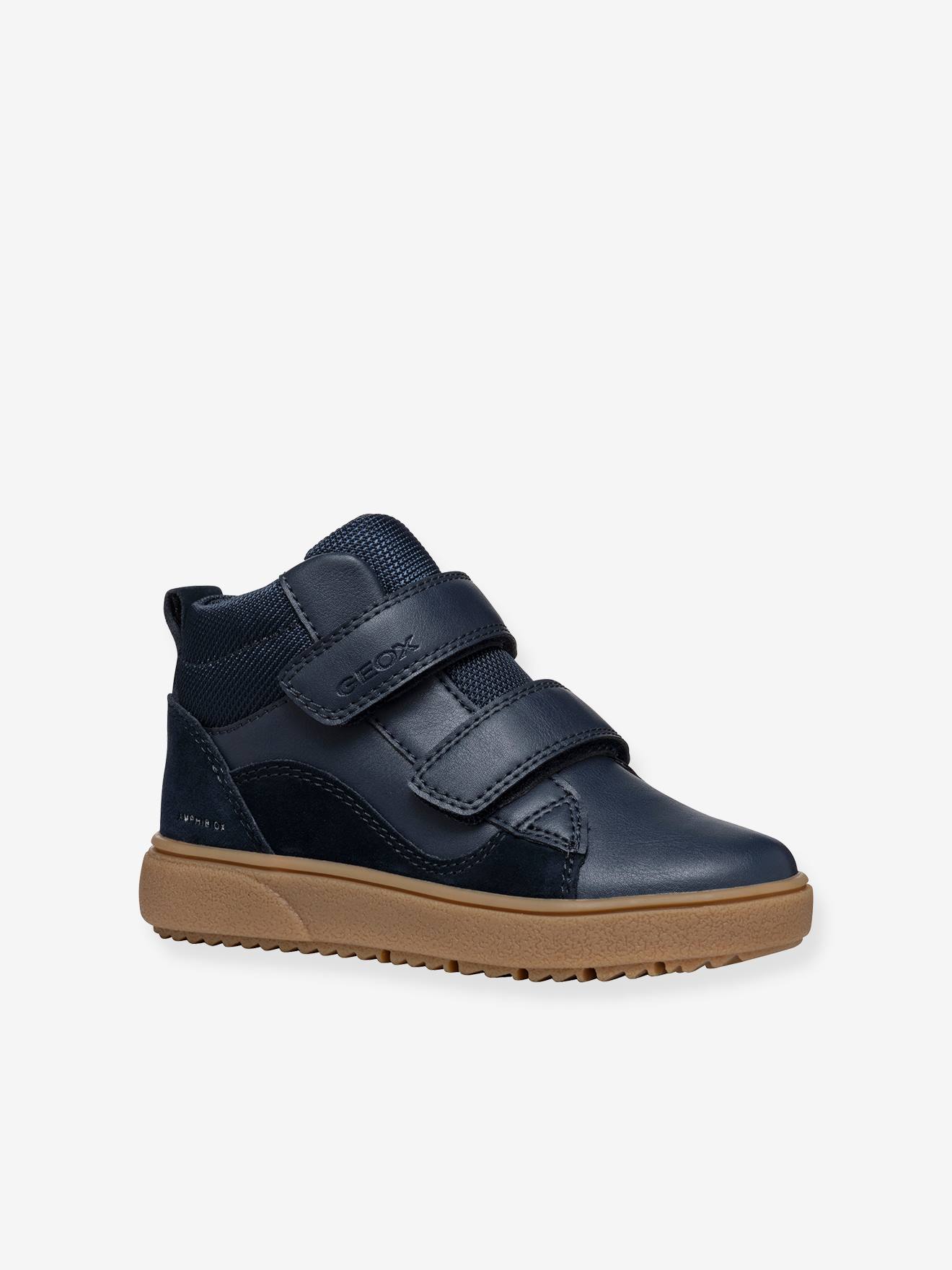 Baskets montantes scratchées enfant J Theleven Boy B ABX marine