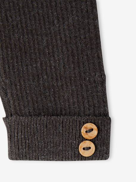 Legging en tricot bébé beige+rose poudré+vert de gris - vertbaudet enfant 