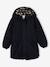 Parka fille à capuche doublée imitation fourrure bois de rose+camel+marine+noir+prune+vert foncé - vertbaudet enfant 