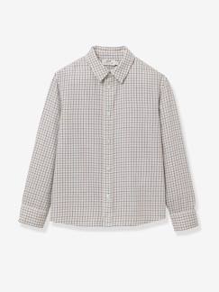 -Chemise à carreaux Tattersall CYRILLUS