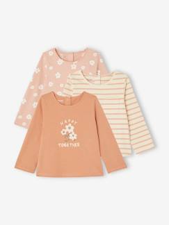 Bébé-T-shirt, sous-pull-Lot 3 T-shirt bébé