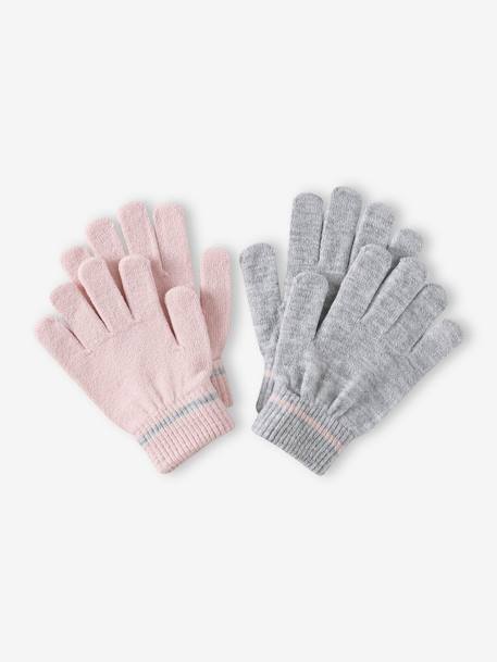 Fille-Accessoires-Lot de 2 paires de gants magiques fille