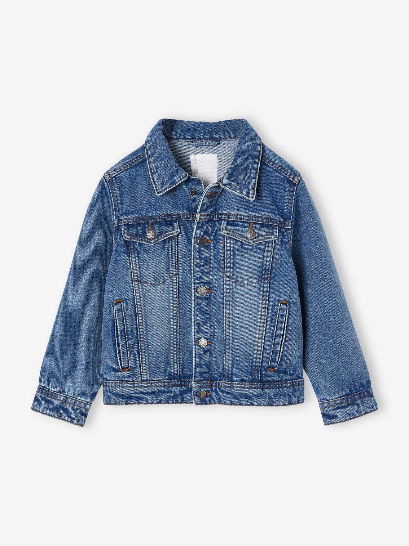 Vertbaudet Denim Jajse Voor Jongens Stone