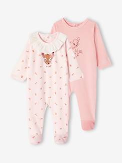 Lot de 2 dors-bien bébé Disney® Bambi en velours  - vertbaudet enfant