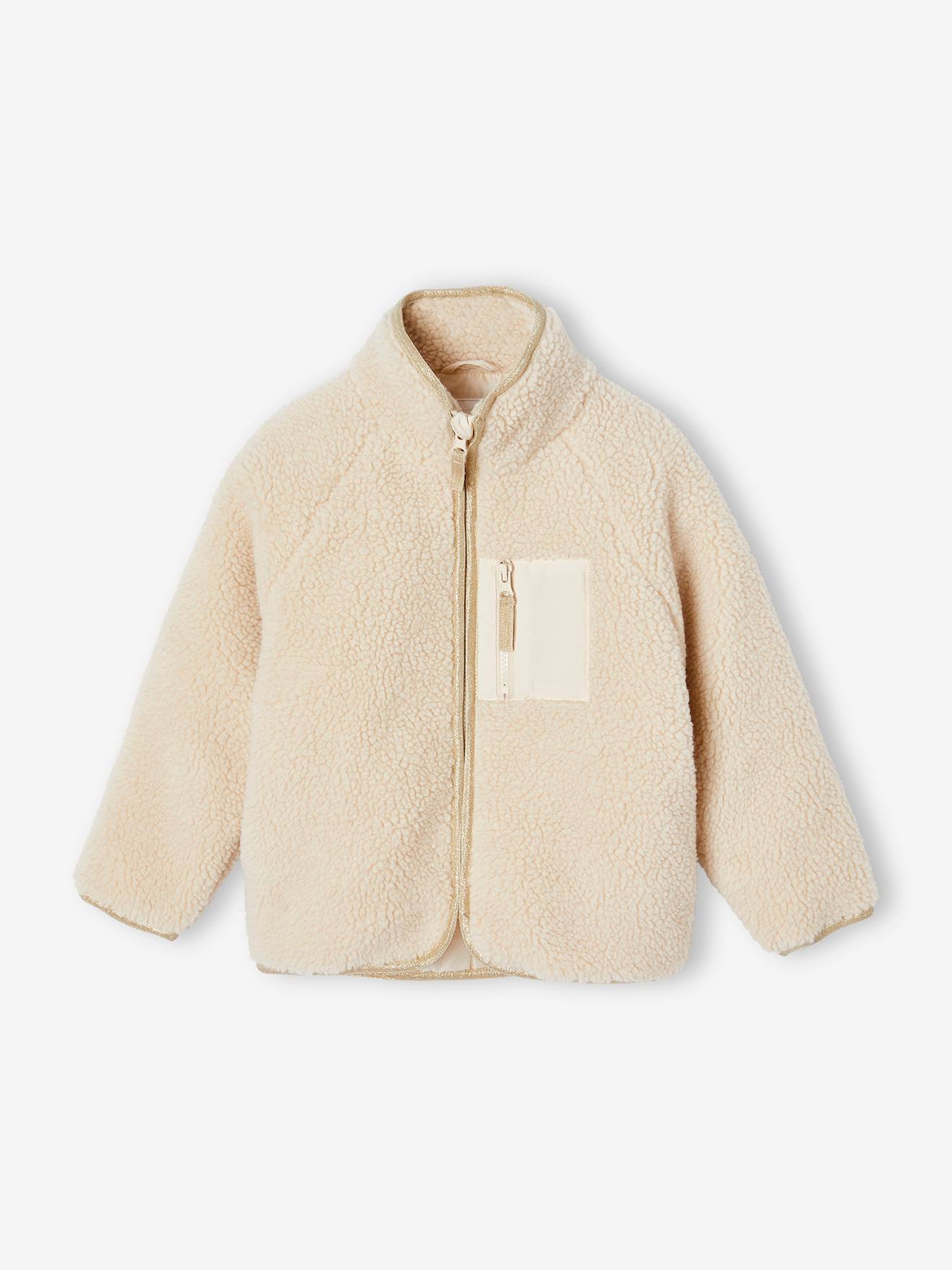 Vertbaudet Sherpa Meisjesvest Vanille