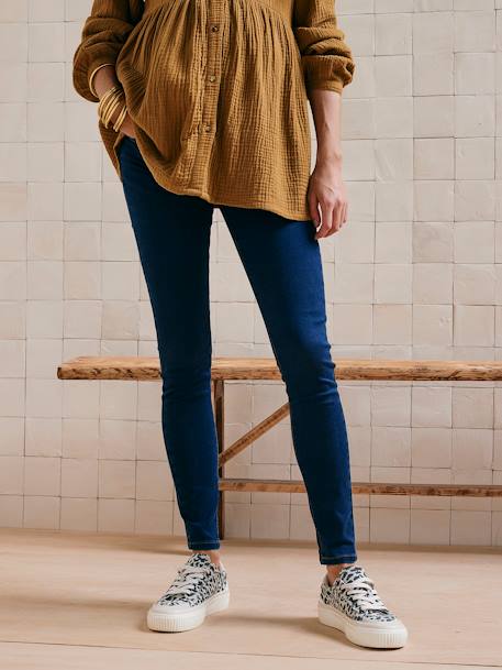 Jean de grossesse skinny denim brut+noir+stone - vertbaudet enfant 
