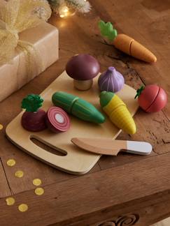 Jouet-Jeux d'imitation-Set de légumes à couper en bois FSC®