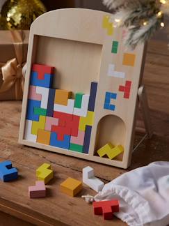 -Jeu des blocs colorés en bois FSC®