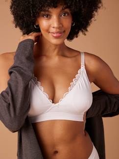 Vêtements de grossesse-Lingerie-Soutien-gorge-Lot 2 soutiens-gorge en dentelle grossesse et allaitement