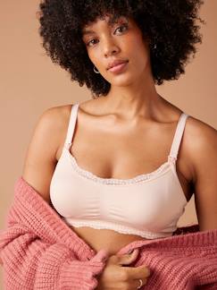 Vêtements de grossesse-Lingerie-Soutien-gorge-Lot 2 brassières grossesse et allaitement sans coutures