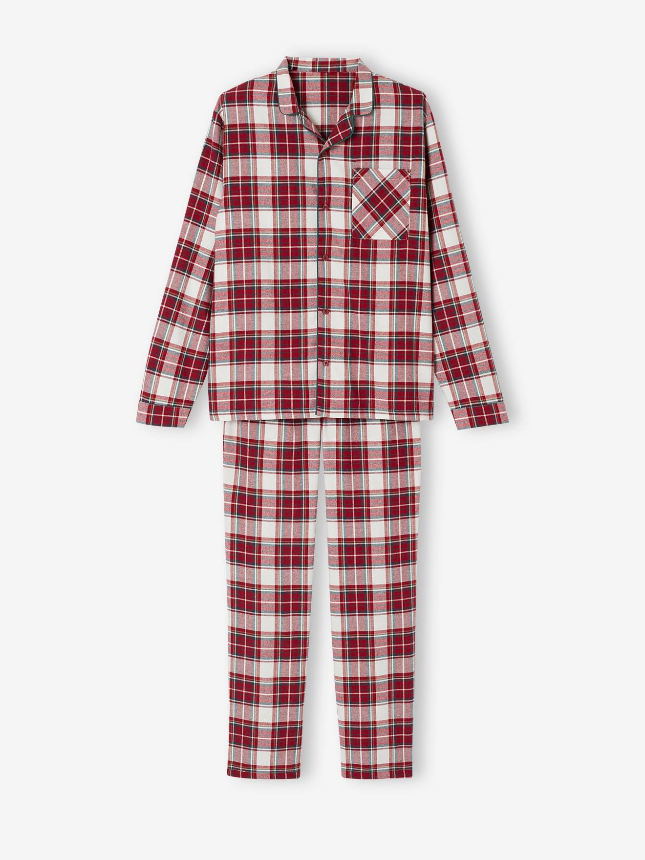Amazon Fresh Pantalon De Pyjama Garçon En Flanelle à Carreaux