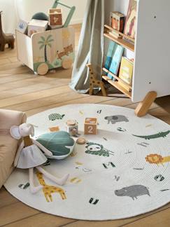 Linge de maison et décoration-Décoration-Tapis-Tapis rond Abécédaire Hanoï