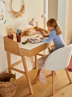 Slaapkamer en Opbergoplossingen-Slaapkamer-Bureau, tafel-Bureau eerste schooljaar Vintage