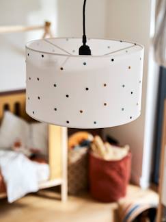 Linnengoed en decoratie-Lampenkap voor lamp met geborduurde stippen