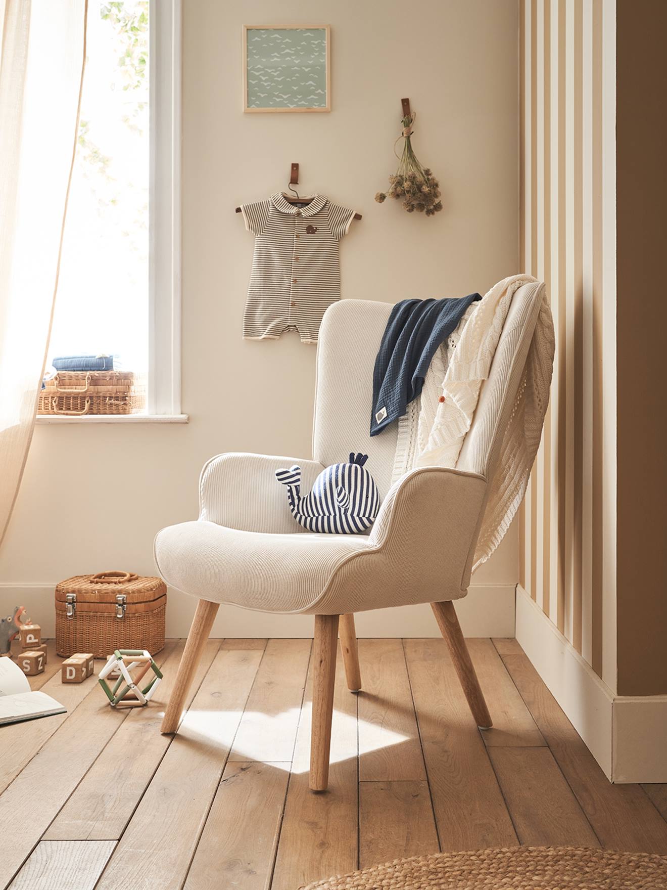 Chaise Vert Baudet Allaitement Fauteuil D'allaitement Fixe En