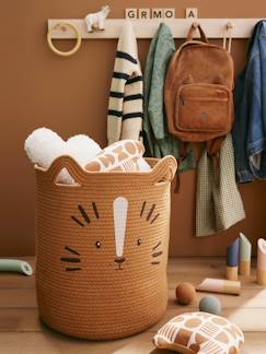 Linge de maison et décoration-Décoration-Objet déco-Panier de rangement XL en corde de coton Tigre