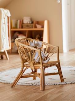 Slaapkamer en Opbergoplossingen-Slaapkamer-Stoel, tabouret, zetel-Kleine rotan fauteuil