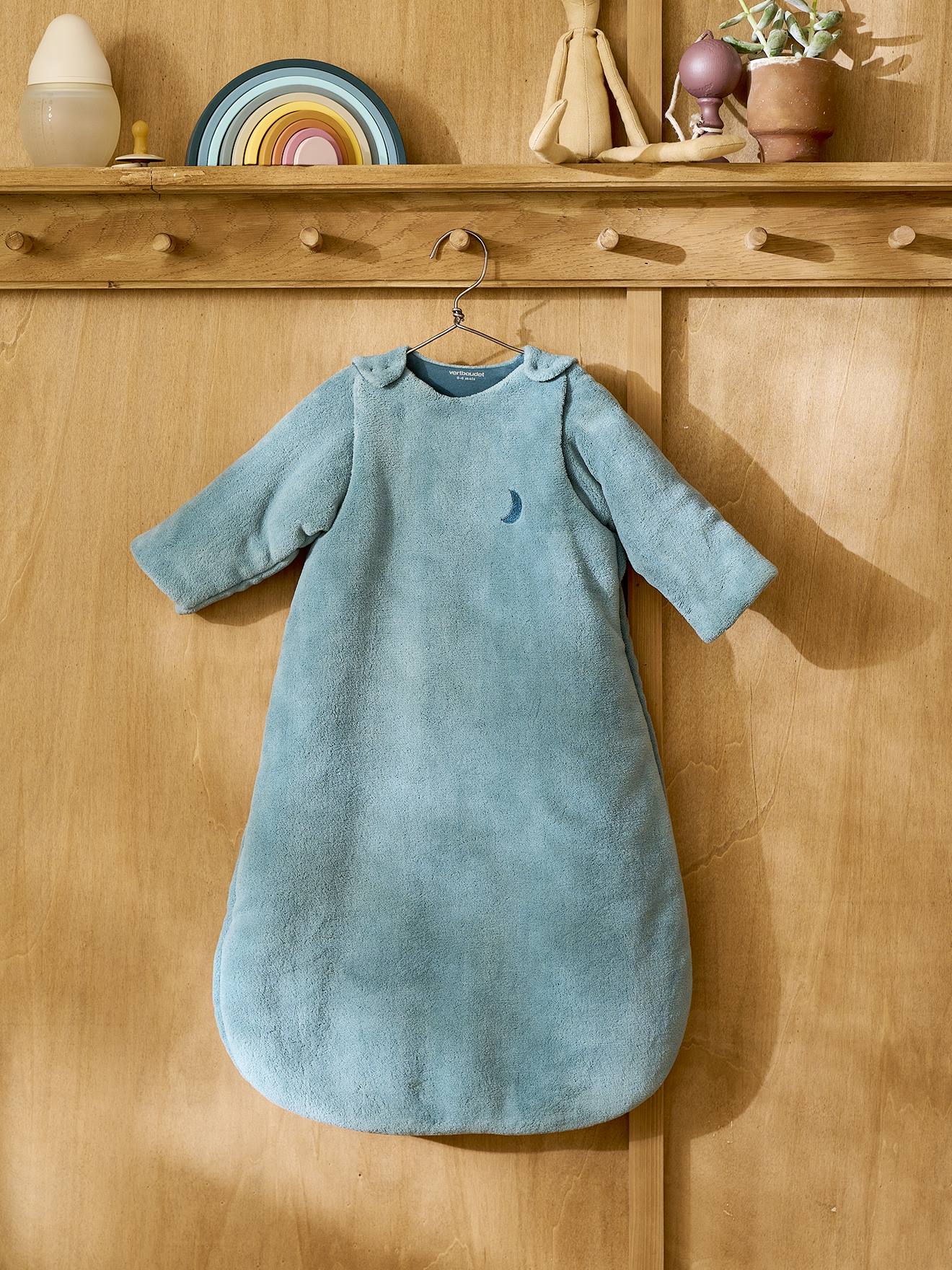 Vertbaudet Alaska Basics Fleece Trappelzak Groen